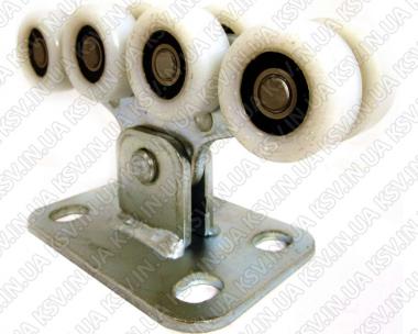 1220. Каретка несуча 69×58, полімерні ролики