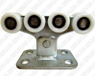 1220. Каретка несуча 69×58, полімерні ролики