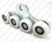 1254. Каретка несуча 2Б (полімер, 69×58, 400 кг)