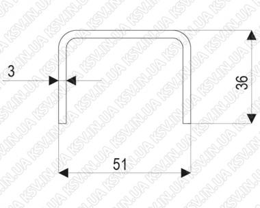 4240. Профіль U (1 МЕТР)